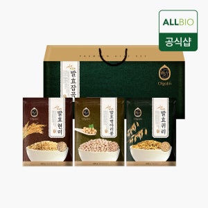 올고진 발효 잡곡 현미 귀리 병아리콩 400g 3종 선물세트 2호 저속노화 식단