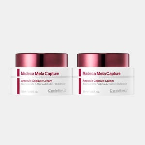 동국제약 센텔리안24 마데카 멜라캡처 앰플 캡슐 크림 55ml 2개 / 나이아신아마이드 미백 주름개선 탄력