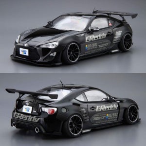 아오시마 문화교재사 더 튠드카 시리즈 ZN6 도요타 86 12 그리디 & 로켓 버니 블크레이싱 Ver. 프라모델