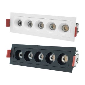 DS LED COB 사각 멀티 매입등 5구 10W