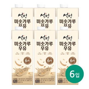 서울에프엔비 설빙 미숫가루우유 미숫가루, 735ml, 6개