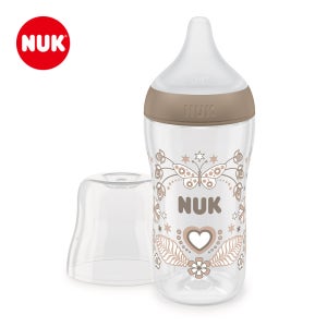 누크 퍼펙트매치 PP 젖병 260ml, 하트_M젖꼭지포함, 1개