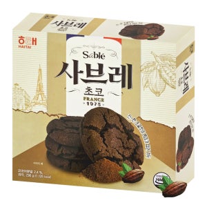 해태 사브레 초코 236g 36p