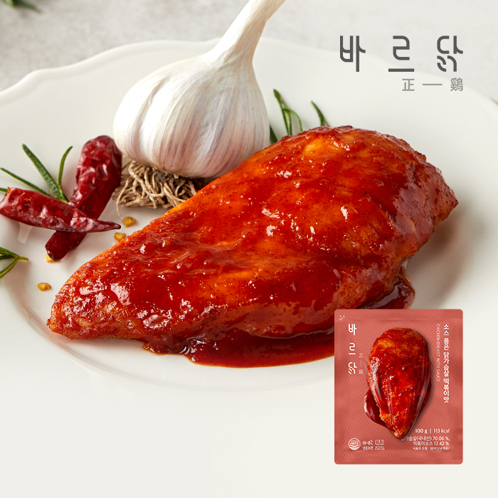 소스 품은 닭가슴살 떡볶이맛 제품 이미지