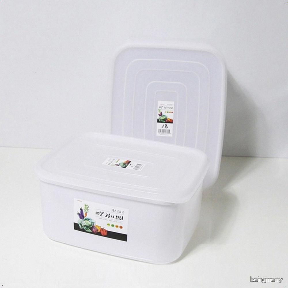 9리터 사각 밀폐용기 화이트 김치통 김장용기 냉장고 신선 야채 보관함