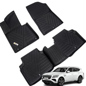 카메론 TPE카매트 국산 차량용 자동차 발매트 GV80 7인승, 운전석+조수석+뒷자석