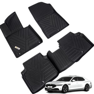 카메론 TPE카매트 국산 차량용 자동차 발매트 제네시스G90, 운전석+조수석+뒷자석