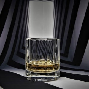 NUDE 베일 크리스탈 온더락 글라스 310ml 위스키 언더락 양주잔 홈바 글라스