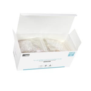 RJ45커넥터 CAT6랜선만들기 부트 플러그 UTP제작 공사 100개 세트 RNX0549
