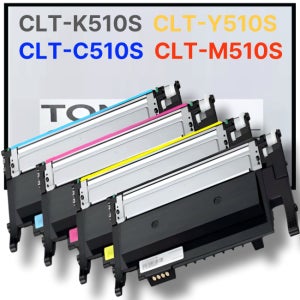 (4색세트) 삼성 SL-C563W 토너 SL-C513W C563FW C510W CLT-K510S재생