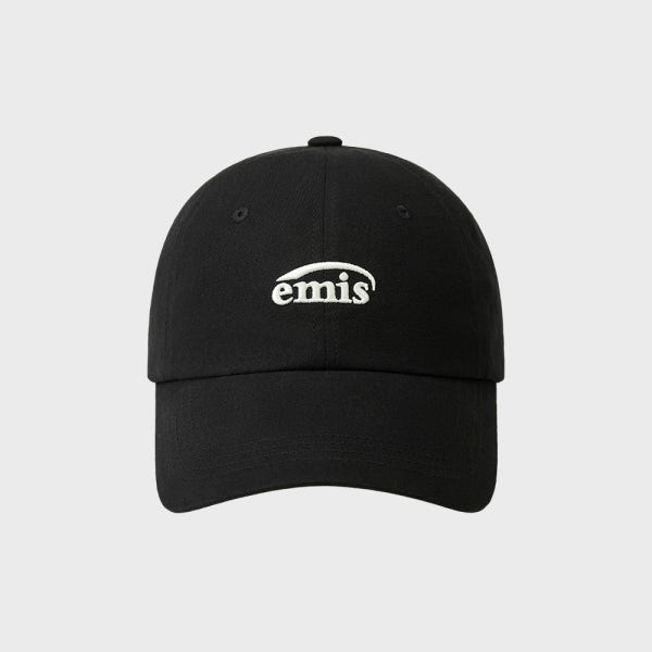 SMALL LOGO BALL CAP-BLACK