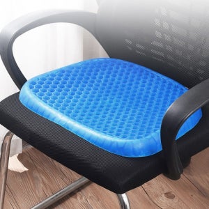 압력분산 통풍 TPE 젤리 방석 아이스 쿨링 여름 회사 사무실 의자 쿠션 시원한 벌집 깔개