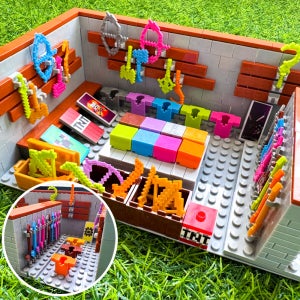 마인크래프트 블록 무기고 무기창고 마크 굿즈 A세트