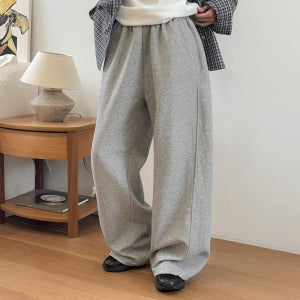 토르 투웨이 벌룬와이드 코튼 허리밴딩 여성 트레이닝 팬츠 5color