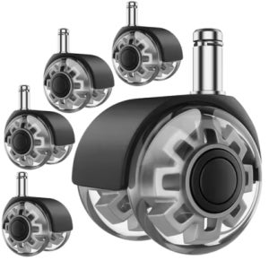 무소음 의자바퀴 링타입 2인치 5개 세트