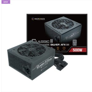 마이크로닉스 Classic II 풀체인지 500W 80PLUS실버 ATX3.1