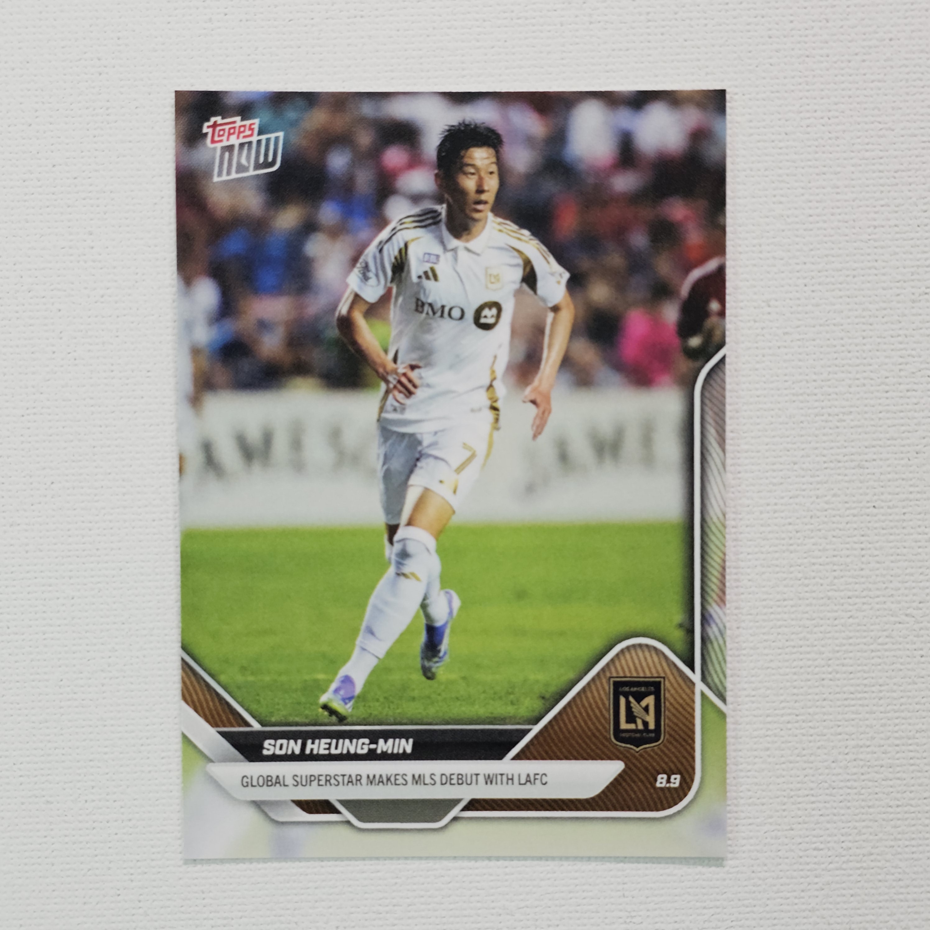 2025 Topps Now MLS Son Heung-Min Debut 손흥민 축구카드 / SOC-6