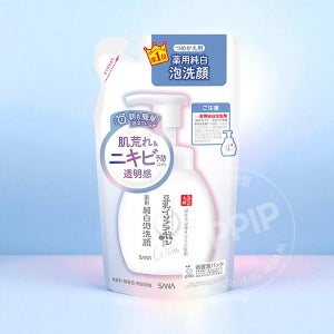 사나 나메라카혼포 두유 이소플라본 약용 거품 세안 리필용 180ml