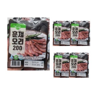 다향 오리 훈제슬라이스 200g 5팩