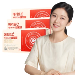 [네이버단독][휴온스N] 메리트C 듀얼메가 C3000mg+D5000IU 60포, 3개