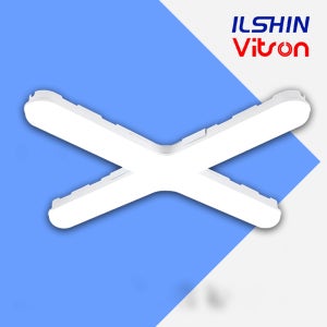 본사 2년보증 60W LED 십자등 창고 사무실 상가 다용도 조명 주광색 방등