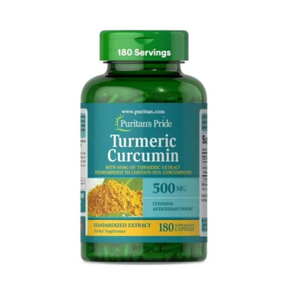 퓨리탄프라이드 <b>터메릭 커큐민</b> 500mg 캡슐 180정