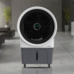 쿠오레 냉풍기 CAC-D900 산업용 업소용 대용량 기화식 리모컨