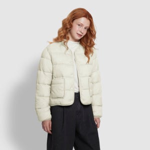 [JAJU/자주] 여 라이트 다운필 자켓_카키그레이