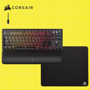 커세어 K70 MGX TKL 자석축 게이밍 기계식키보드 + MM100 게이밍 마우스패드