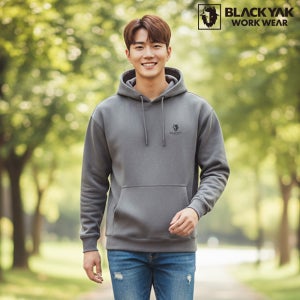 블랙야크 S 후드티셔츠 긴팔후드티 등산 가을 겨울 보온 모자티