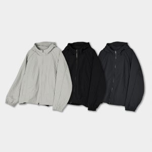 남자 바람막이 러닝 후드 빅사이즈 오버핏 나일론 고프코어룩 간절기 자켓