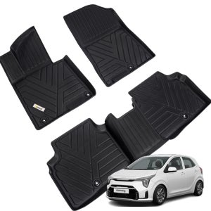 카메론 TPE카매트 국산 차량용 자동차 발매트 올뉴모닝, 운전석+조수석+뒷자석