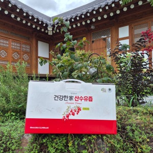 지리산을팜 구례 산수유즙 진액 80ml 30포