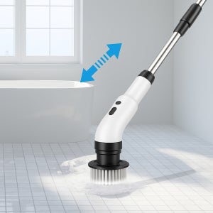 전동 청소솔 욕실 화장실 바닥 청소 브러쉬 무선 자동 전동솔 6종 브러쉬 헤드 교체식