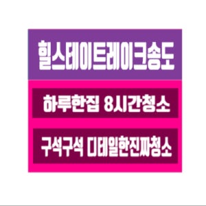 힐스테이트 레이크 송도 4차 입주 이사청소 인천 신축아파트