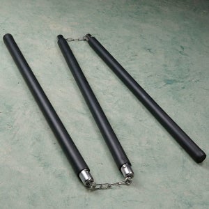 연습용 쌍절권 단봉 성인용 연장로드 정도 비용접 표시 봉술 점토 부공장신 무술 액션 쌍절봉 50cm 용접되지않은 밀집된