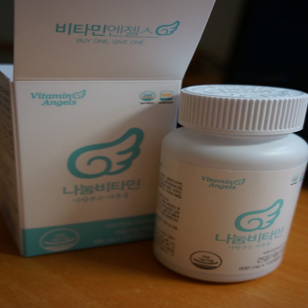 <b>비타민엔젤스</b> 나눔비타민 종합비타민 500ml 120정