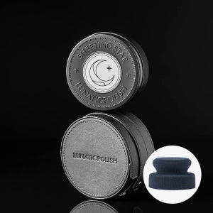 (+전용스펀지)[루나틱폴리시] 쉬팅스타 고체왁스 불스원 카나우바 차량 광택제