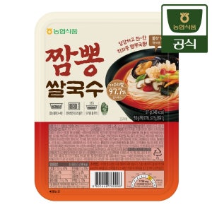 농협식품 농협 쌀97.7% 짬뽕쌀국수 97g 1개