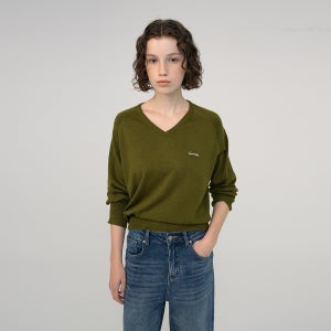 [헌치] Classical Soft V-Neck Knit (3color)