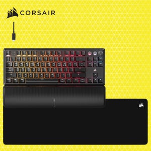 커세어 K70 MGX TKL 자석축 게이밍 기계식키보드 + MM500 v2 EXTEND 게이밍마우스패드 세트