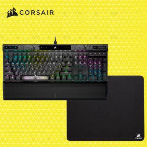 커세어 K70 MAX 자석축 래피드트리거 게이밍 기계식키보드 + MM100 MEDIUM