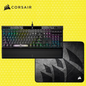 커세어 K70 MAX 자석축 래피드트리거 게이밍 기계식키보드 + MM300 PRO MEDIUM