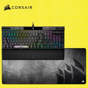 커세어 K70 MAX 자석축 래피드트리거 게이밍 기계식키보드 + MM350 PRO EXTENDED XL 세트