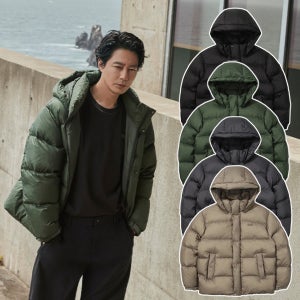 K2 조인성 베이글 구스 다운 후드 탈부착 패딩