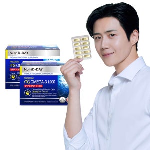 뉴트리디데이 캐나다직수입 rTG알티지오메가3 1200 x 2개 총12개월분