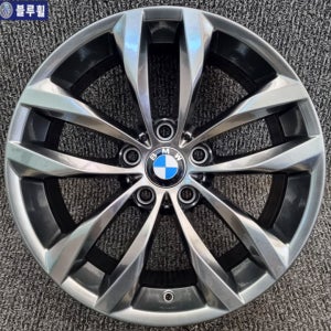 BMW 5시리즈 F10 609 18인치 에어로다이나믹 고스트크롬 순정 휠 (한대분 4개)