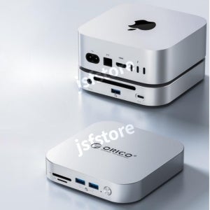 맥미니 호환 확장 도크 m.2 허버 스탠드 되장케이스 Orico 9-in-1 480MB/s 5Gbps 2TB