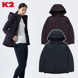 K2 여성 고어텍스 방수 방풍 자켓 후드 탈부착 구스 씬다운 점퍼