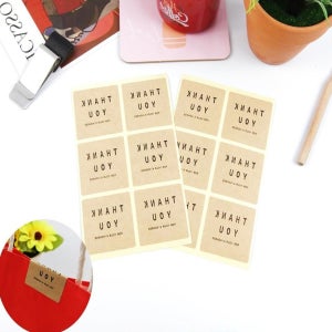 감사 선물 선물 포장 답례 스티커